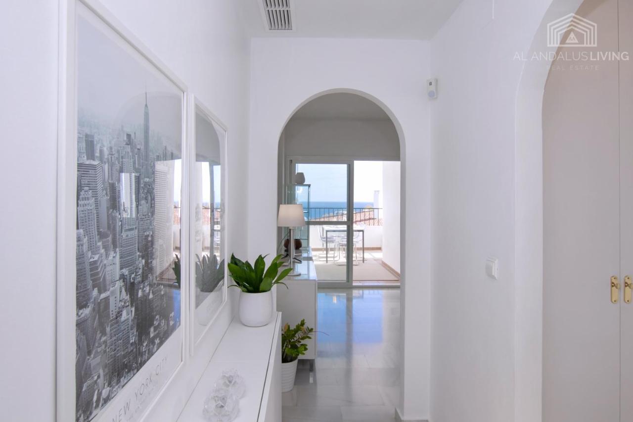 Scandinavian Seaview Terrace: Miraflores Beach Retreat Malaga Exterior photo